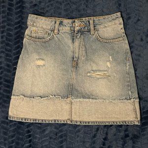 Zara Denim Mini Skirt